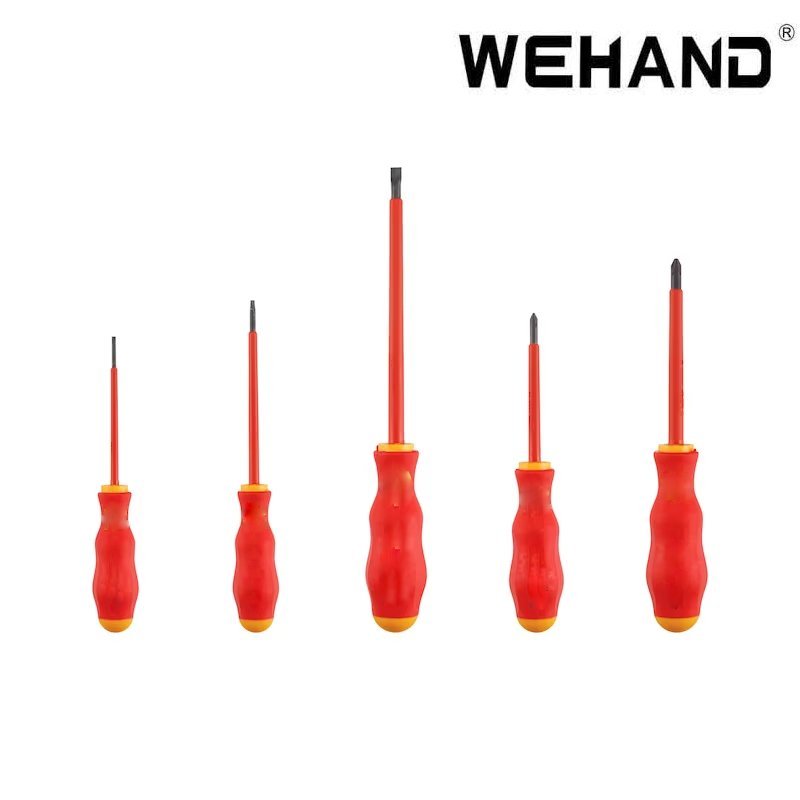 Jeu de 5 tournevis électricien WEHAND
