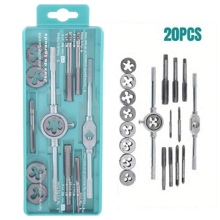 Kit Jeux De Tarauds Et Filières 20Pcs P2