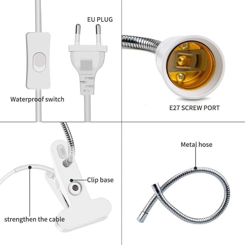 Lampe de Bureau a pince (sans ampoule) – Image 3