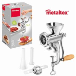 Hachoir 3en1 en aluminium Metaltex Jack – Image 5