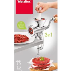 Hachoir 3en1 en aluminium Metaltex Jack – Image 6