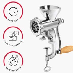 Hachoir 3en1 en aluminium Metaltex Jack – Image 8