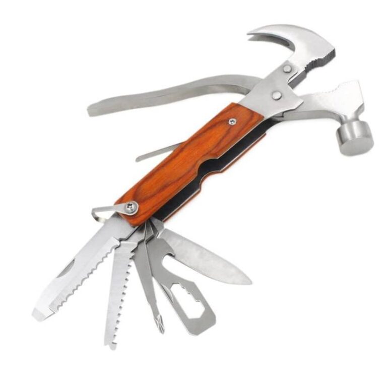 Marteau Multifonction 14-en-1 En Acier Inoxydable - Outil Portable Et Pratique