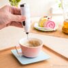 Mousseur à lait Fouet en acier inoxydable