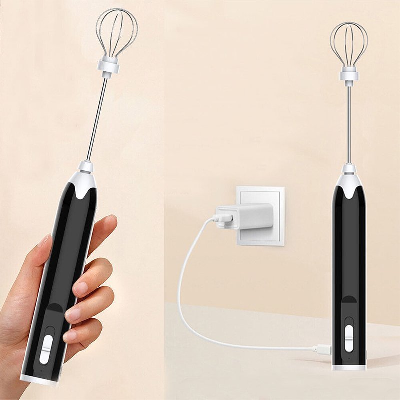 Mousseur à lait et batteur à œufs électrique USB Rechargeable – Image 5