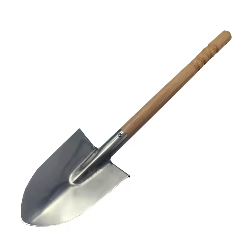 Pelle à main INOX manche bois EVERLAST – Image 3