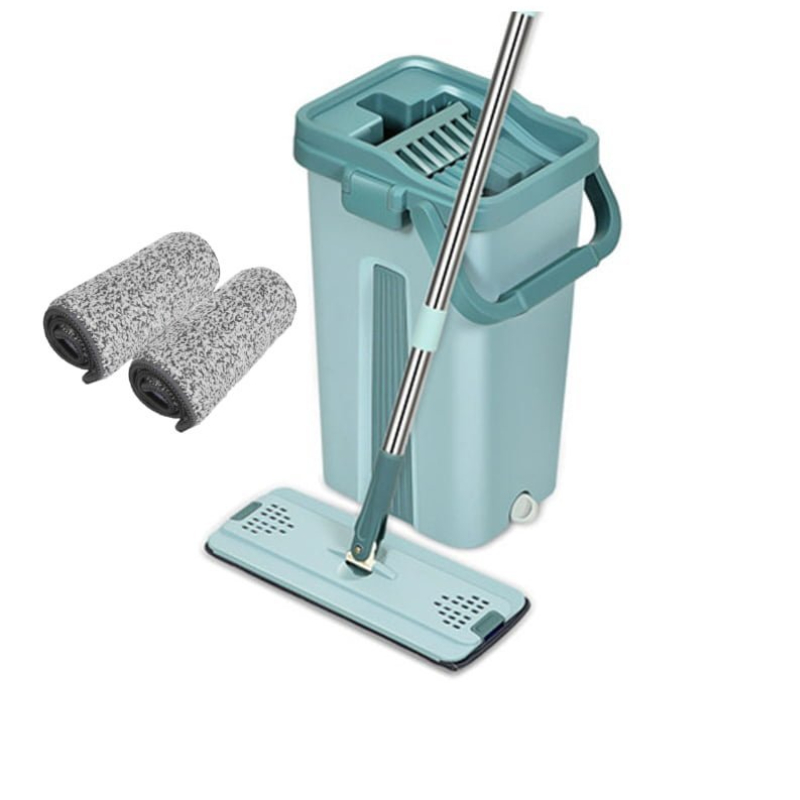 Seau Magique GM avec balai + 2 Serpillères CLEANTEX – Image 6