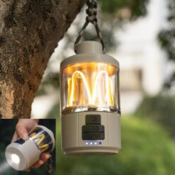 Lampe de camping portable multifonction