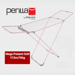 Sèche linge aluminium pliable mega present PERILLA 17.5m
