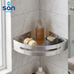 Etagère de Coins en Aluminium Gris SANWATER