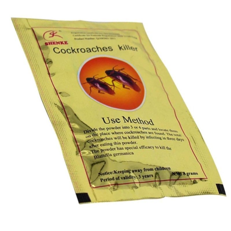 10 SACHETS INSECTICIDE ANTI CAFARD OR – Image 2
