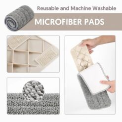 Balai vaporisateur microfibre 38cm – Image 9