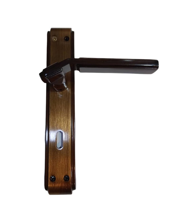 Ensemble poignées de porte Oscalar Elite Bronze à clé axe 70mm Turque