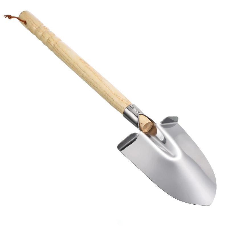 Pelle à main INOX manche bois EVERLAST – Image 4