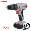 Perceuse Visseuse sans fil 14.4V une Batterie CROWN