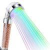 Pommeau de douche LED anticalcaire