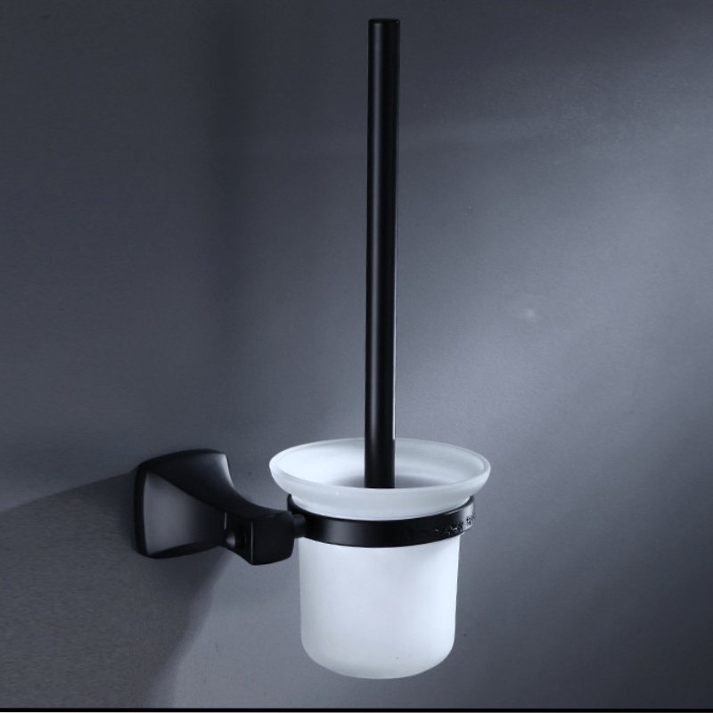 Porte brosse WC Noir