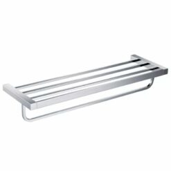 Porte serviette multiple en inox 60cm – Image 4