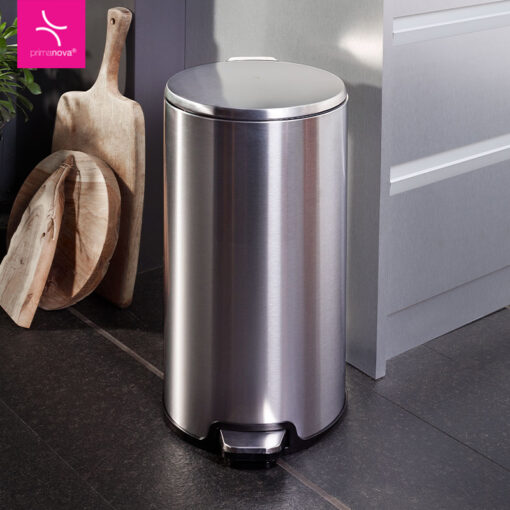 Poubelle CIGO 20LT en Acier Inoxydable Mat E50 – Image 2