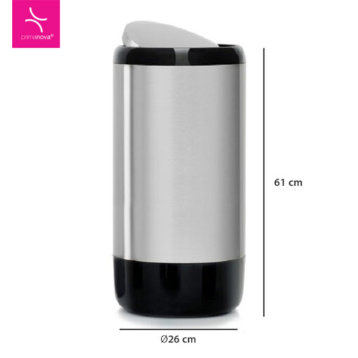 Poubelle Lima avec couvercle rotatif 30 litres E13 – Image 2