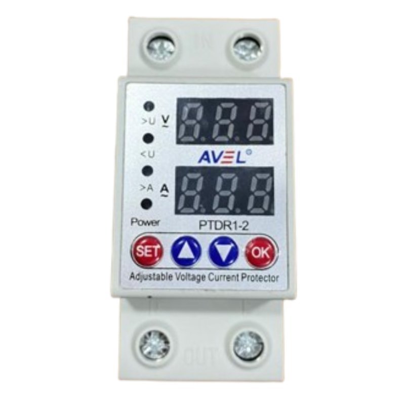 Protecteur De Surtension Et Sous-tension DC 12V/24V/36V/48V - Relais Modulaire Pour Rail DIN