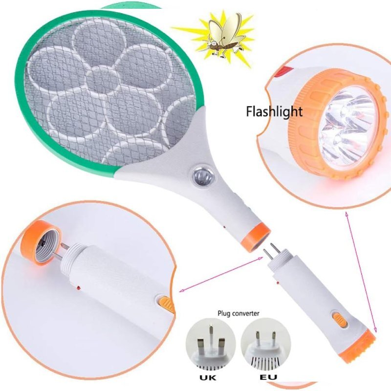 Raquette Electrique Anti Moustiques rechargeable