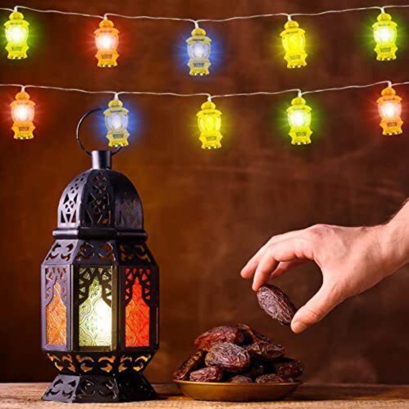 Rideau lumineux Led en forme de Fanous jeu de lumière