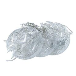 Rideau lumineux led en forme de lune et d'étoile – Image 3