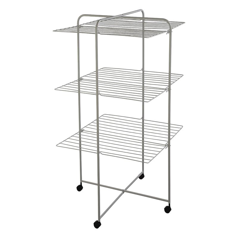 Sèche linge aluminium pliable trois étage META – Image 2