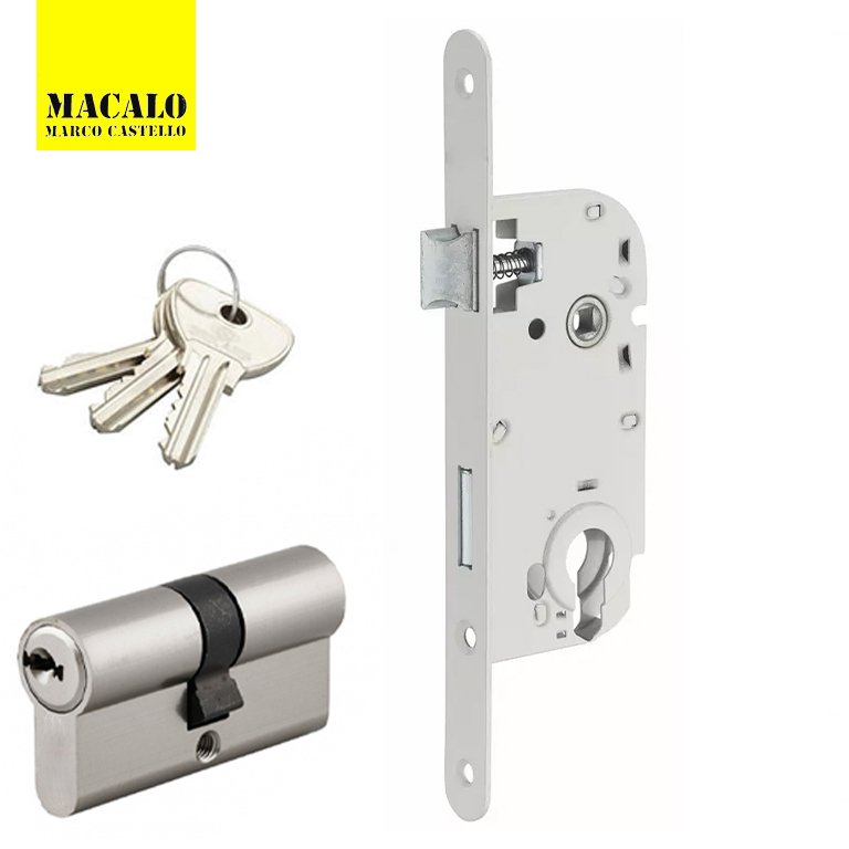 Serrure à larder canon axe 40 MACALO