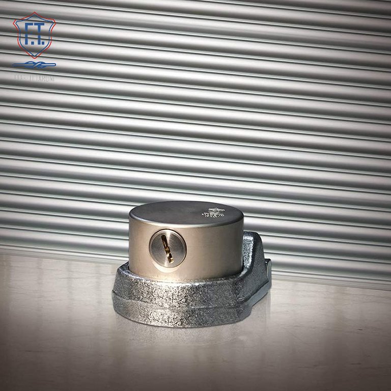 Serrure à volet en acier Fortress Clé classique – Image 2