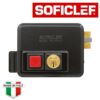 Serrure électrique SOFICLEF 12v Noir
