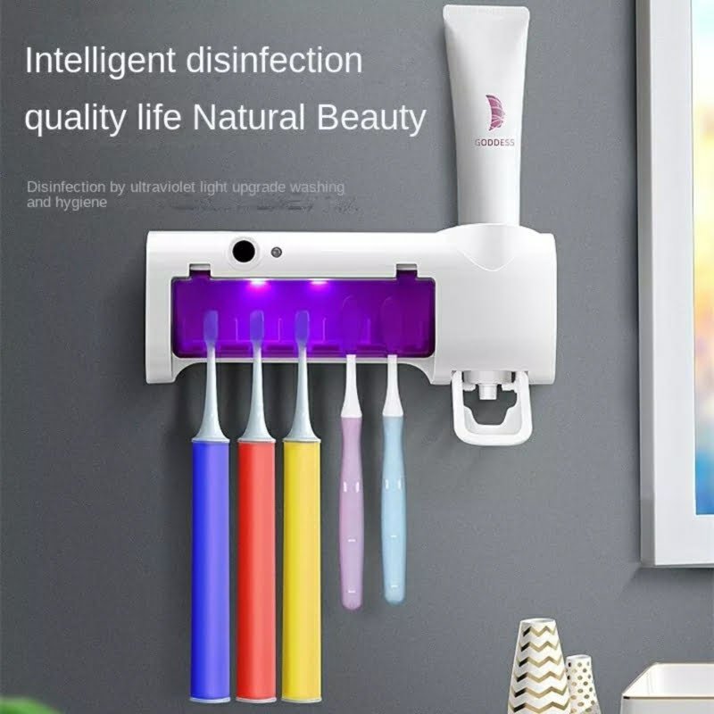 Stérilisateur brosse à dent avec distributeur dentifrice – Image 5