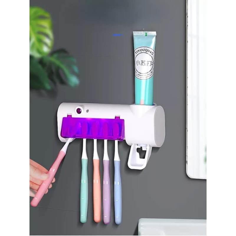 Stérilisateur brosse à dent avec distributeur dentifrice – Image 7
