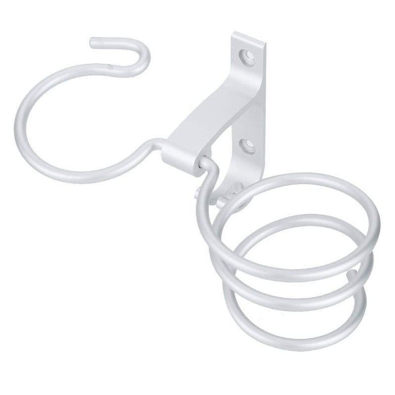 Support Sèche-Cheveux, Séchoir Mural en Aluminium – Image 2