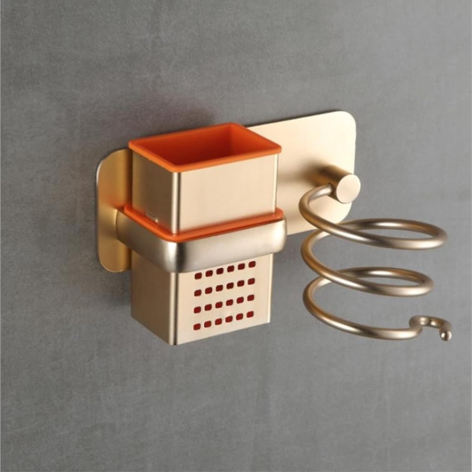 Support Sèche-Cheveux, Séchoir Mural en Aluminium – Image 3