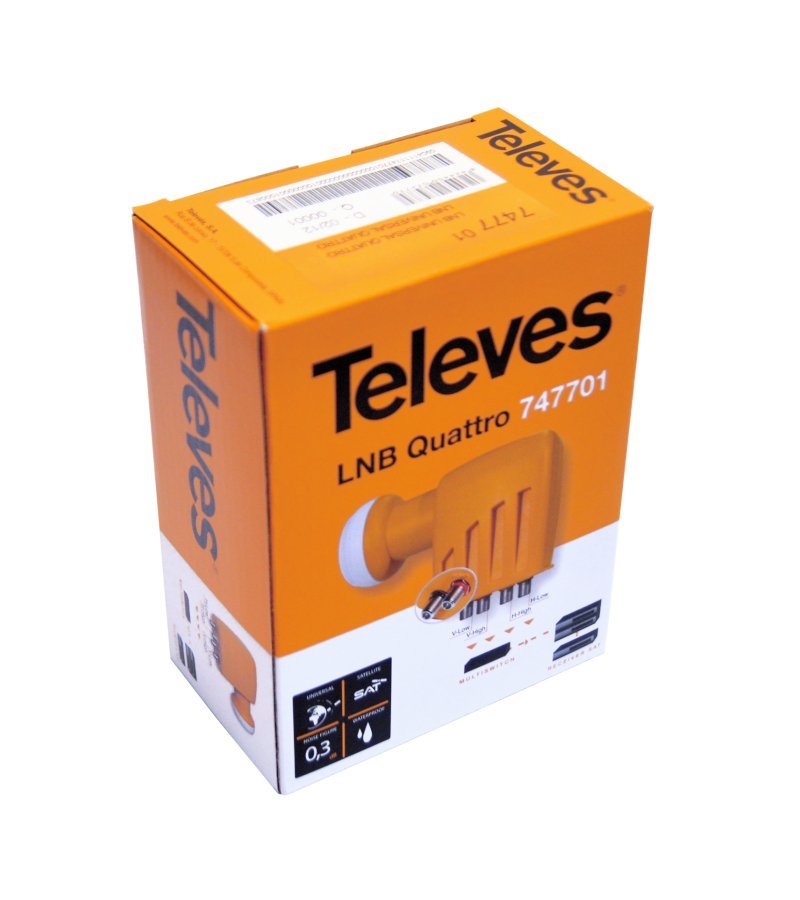 Tête parabole 4 sorties TELEVES – Image 3