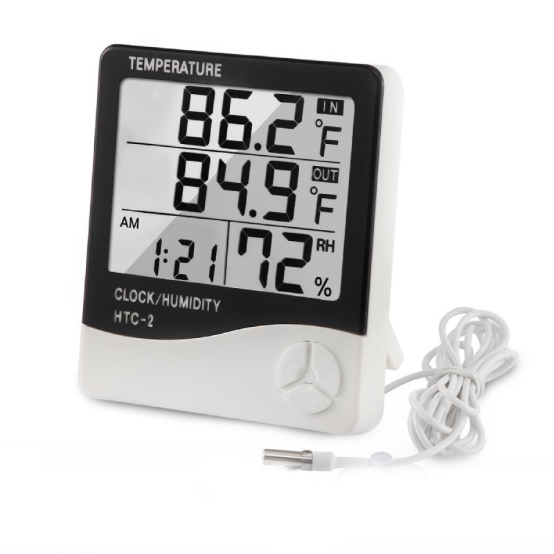 Thermomètre électronique haute précision Humidimètre numérique – Image 2