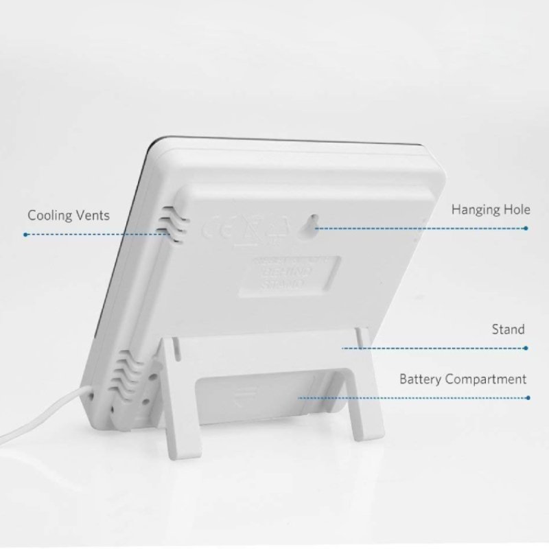 Thermomètre électronique haute précision Humidimètre numérique – Image 3