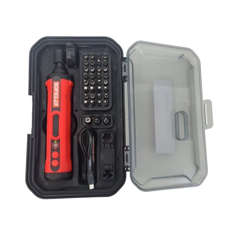 Tournevis électrique 4V SOFICLEF 40 pièces – Image 4