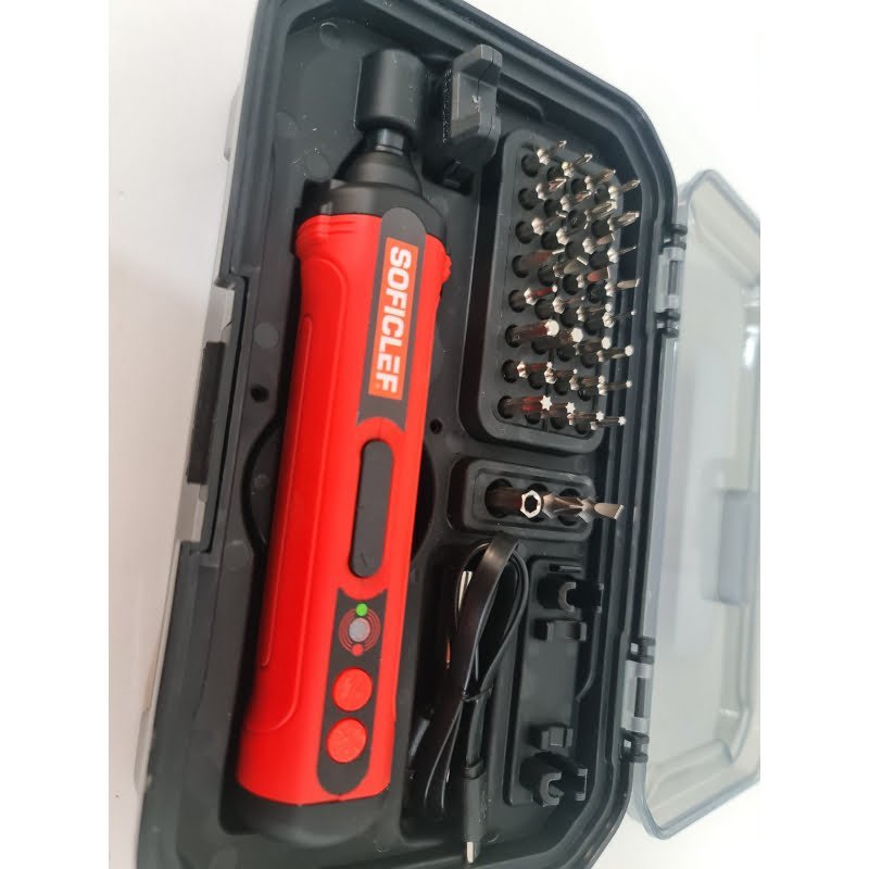 Tournevis électrique 4V SOFICLEF 40 pièces – Image 5