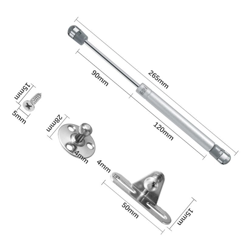 Vérin meuble a gaz 100N x2pcs – Image 4