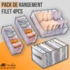 Pack de rangement filet 4pcs