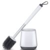Brosse WC silicone mural