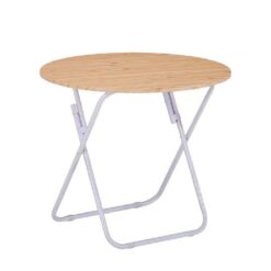 table pliable 70X70X68 BOIS – Image 2