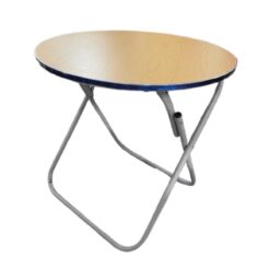 table pliable 70X70X68 BOIS – Image 3