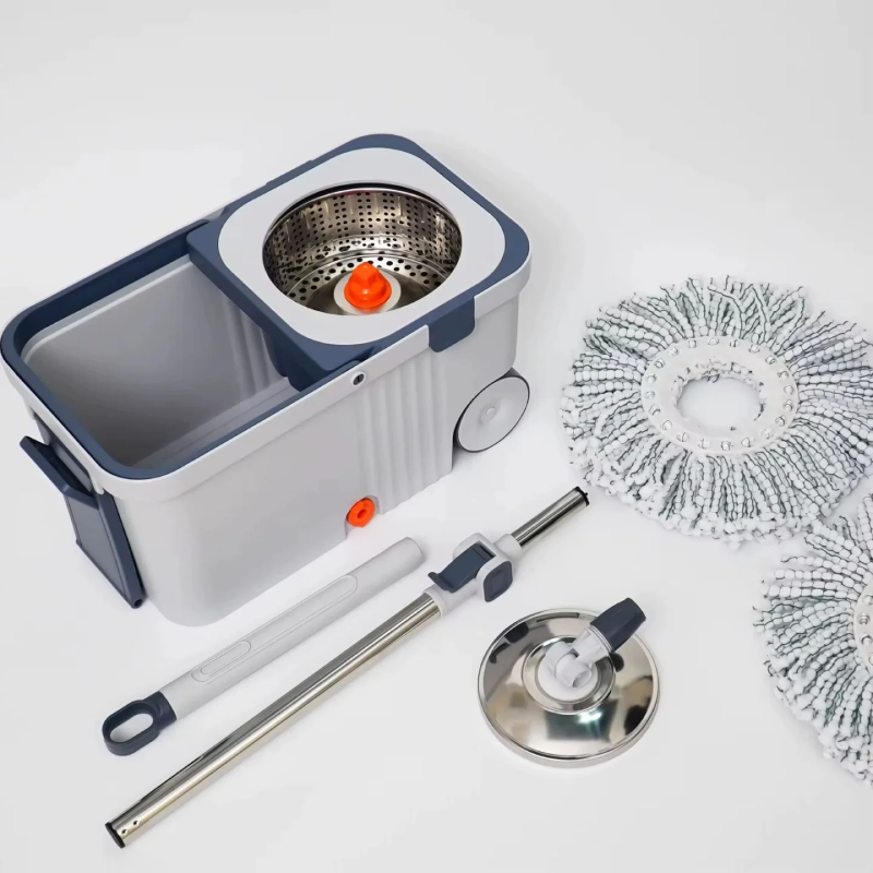Seau Essoreur Rotatif et Mop à Roues – Image 3