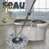 Seau Essoreur Rotatif et Mop Luxury