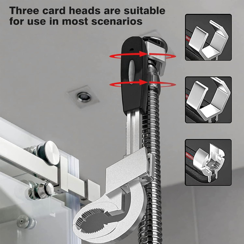 Clé à Molette Multifonctionnelle en Alliage d'Aluminium – Image 4