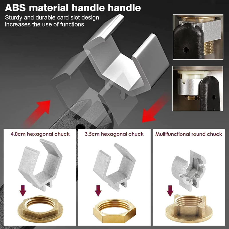 Clé à Molette Multifonctionnelle en Alliage d'Aluminium – Image 8